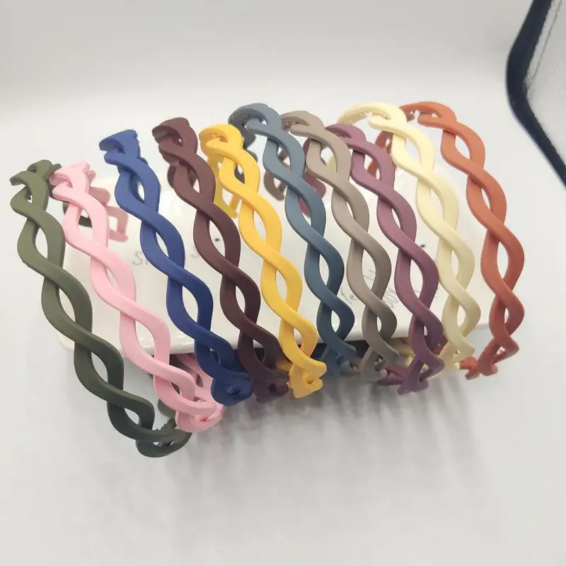 

Ободок для волос Женский, корейский стиль, матовый, ярких цветов, 2021