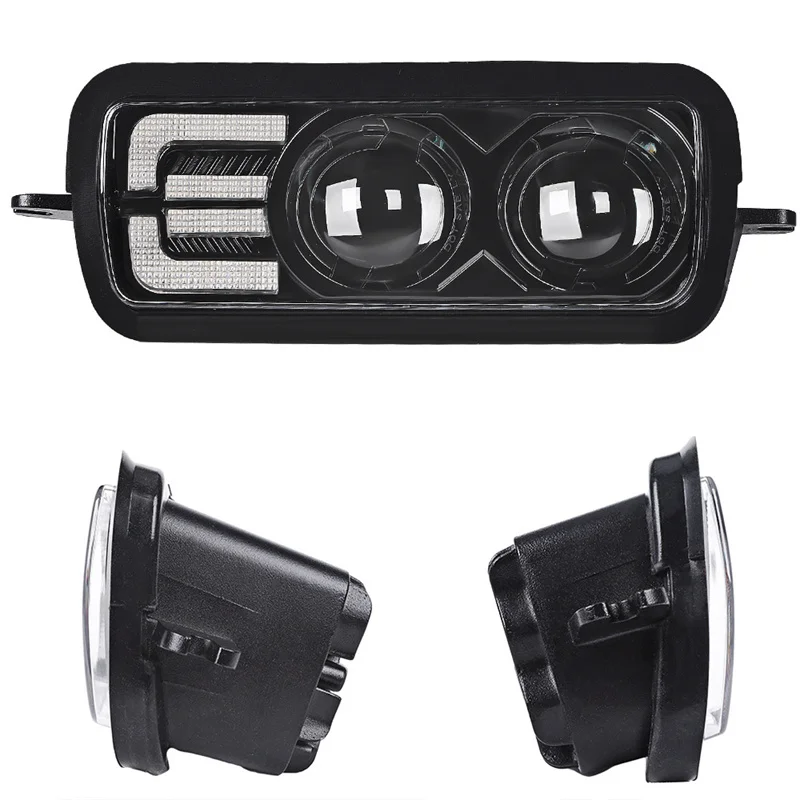 Светодиодный ные дневные хосветильник для ВАЗ 2114 фургон s белые Противотуманные