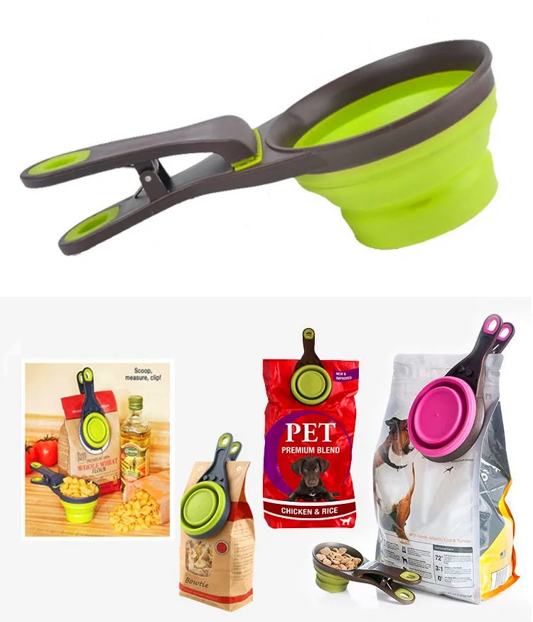 Многофункциональная Складная миска для кормления домашних животных 118/237 мл | Дом