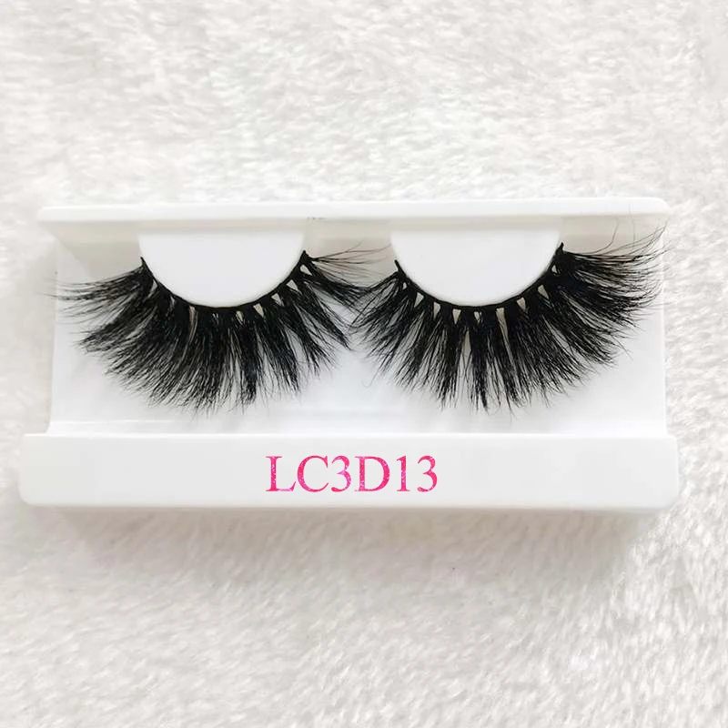 25 мм длинные 3D норковые ресницы драматические толстые полные полоски накладные |