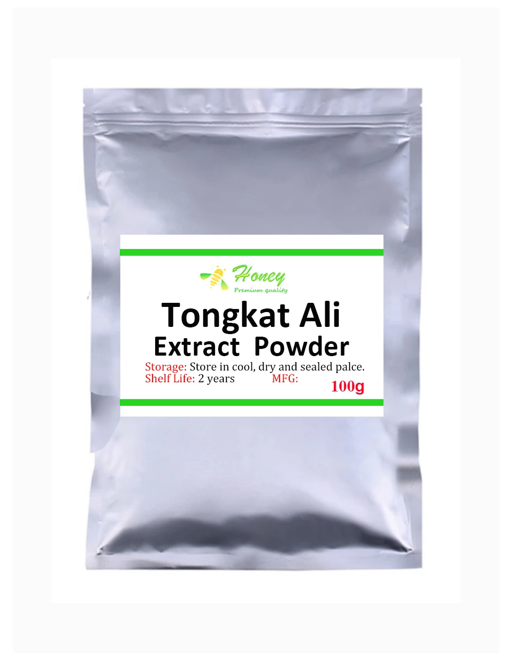 

100g-1000g High Quality Pure Tongkat Ali Extract 200:1 Powder,Eurycoma Longifolia,Free Shipping