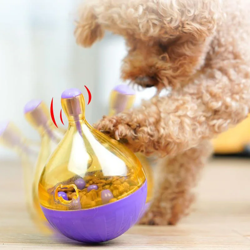 Интерактивная миска для кошек и собак JORMEL забавная с мячом контейнер медленным