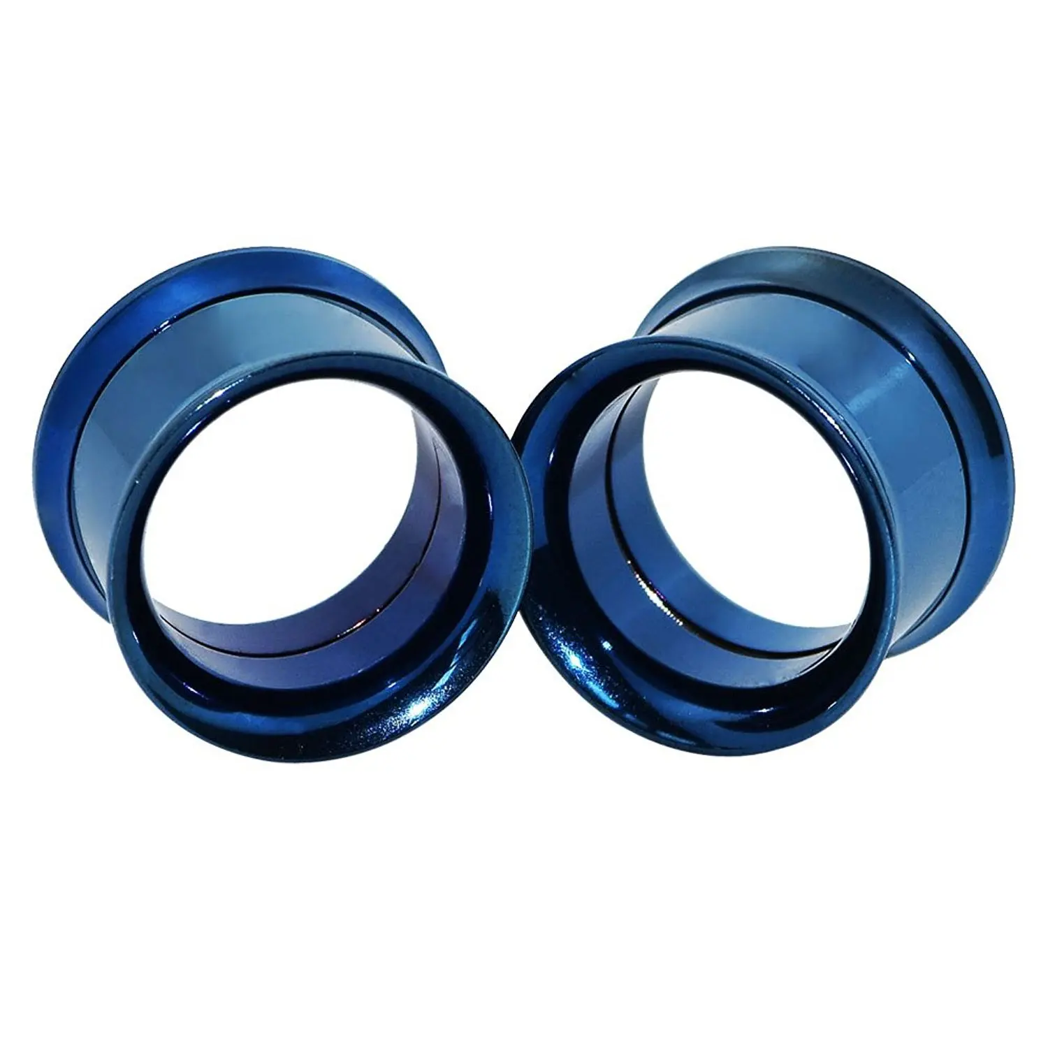 1 пара из нержавеющей стали ушной туннель штепсельная вилка 2-25 мм датчик