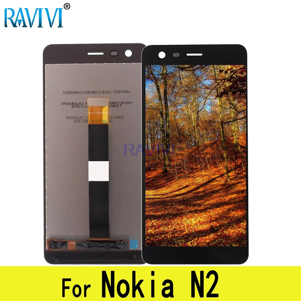 ЖК дисплей 5 0 дюйма для Nokia 2 N2 сенсорный экран дигитайзер в сборе Замена N2|Экраны