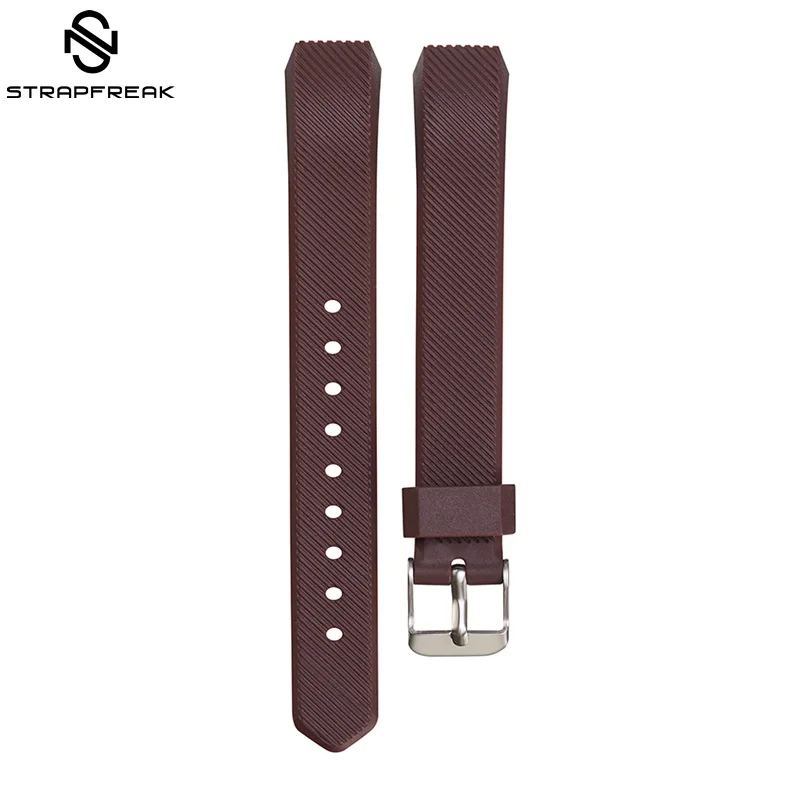brown Мягкие силиконовые ремешки для Fitbit Alta HR, ремешок для наручных часов, Сменные аксессуары, регулируемый ремешок для часов - Цвет ремешка: brown