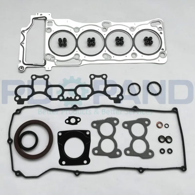 QG16DE капитальный ремонт восстановление комплект прокладок 10101-8M027 для Nissan Sunny NEO N16 Primera P12 1.6L