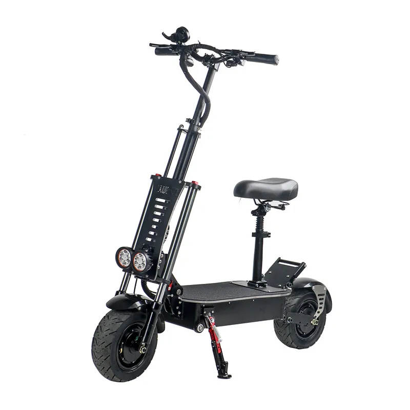 11 дюймовый Электрический скутер с седлом для взрослых 60V 4800W 88 KM/H