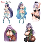 Три Ratels FC990 последний происхождения сексуальный секс хентай Waifu аниме Девочка Скейтборд автомобиля гитарная наклейка и устойчивая к царапинам пленка Авто украшения