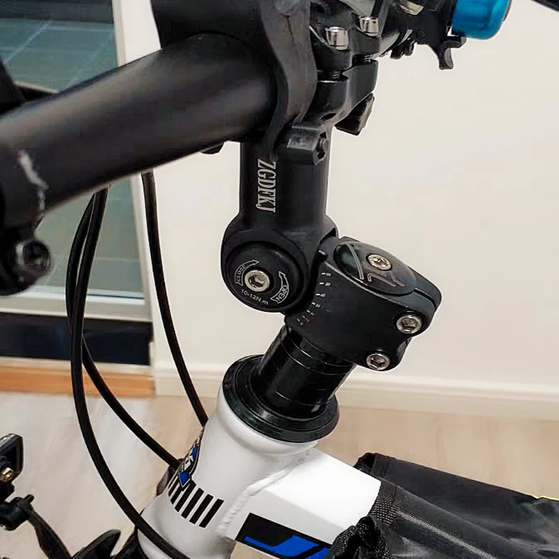 Велосипедный стержень регулируемый угол ± 60 алюминиевый сплав 25 4/31 8 мм