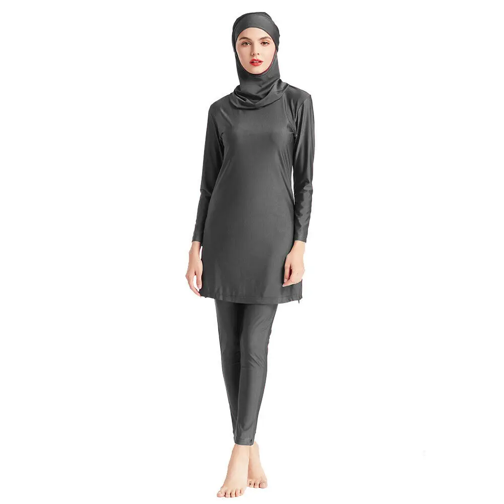 Мусульманская женская одежда купальный костюм Burkini с полным покрытием пляжная