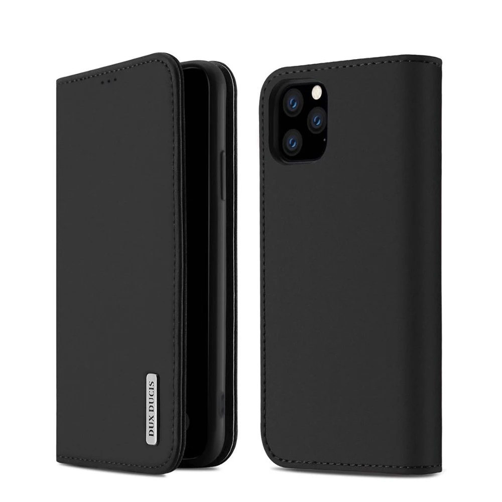 100% чехол бумажник из натуральной кожи для iPhone 11 2019 винтажный Магнит Чехол книжка