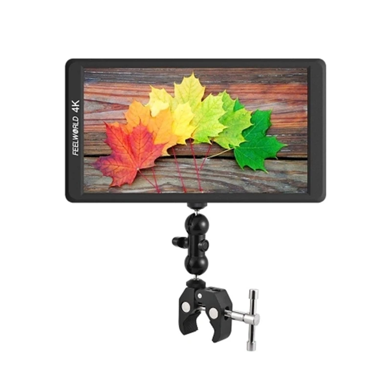 Feelworld F570 4K 5 7 дюймов ультратонкий портативный накамерный полевой монитор ips Full HD