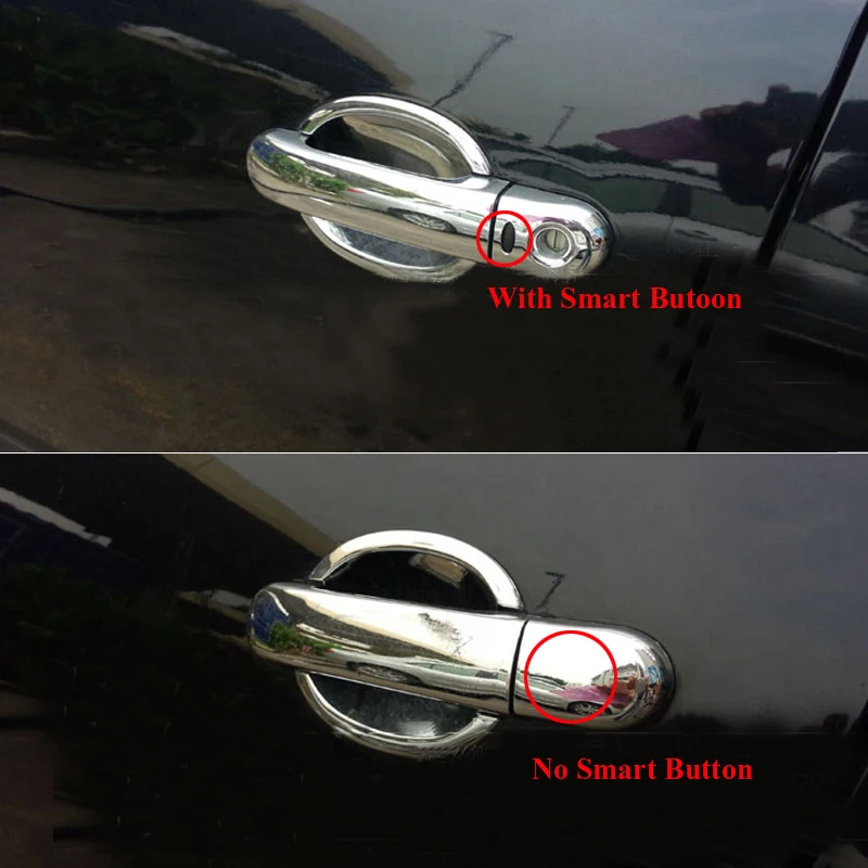 Крышка дверной ручки для Nissan великая ливина L10 2006 2012 хромированная крышка из АБС