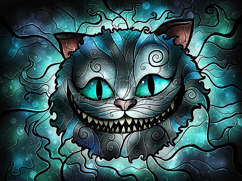 Картины с чеширским котом