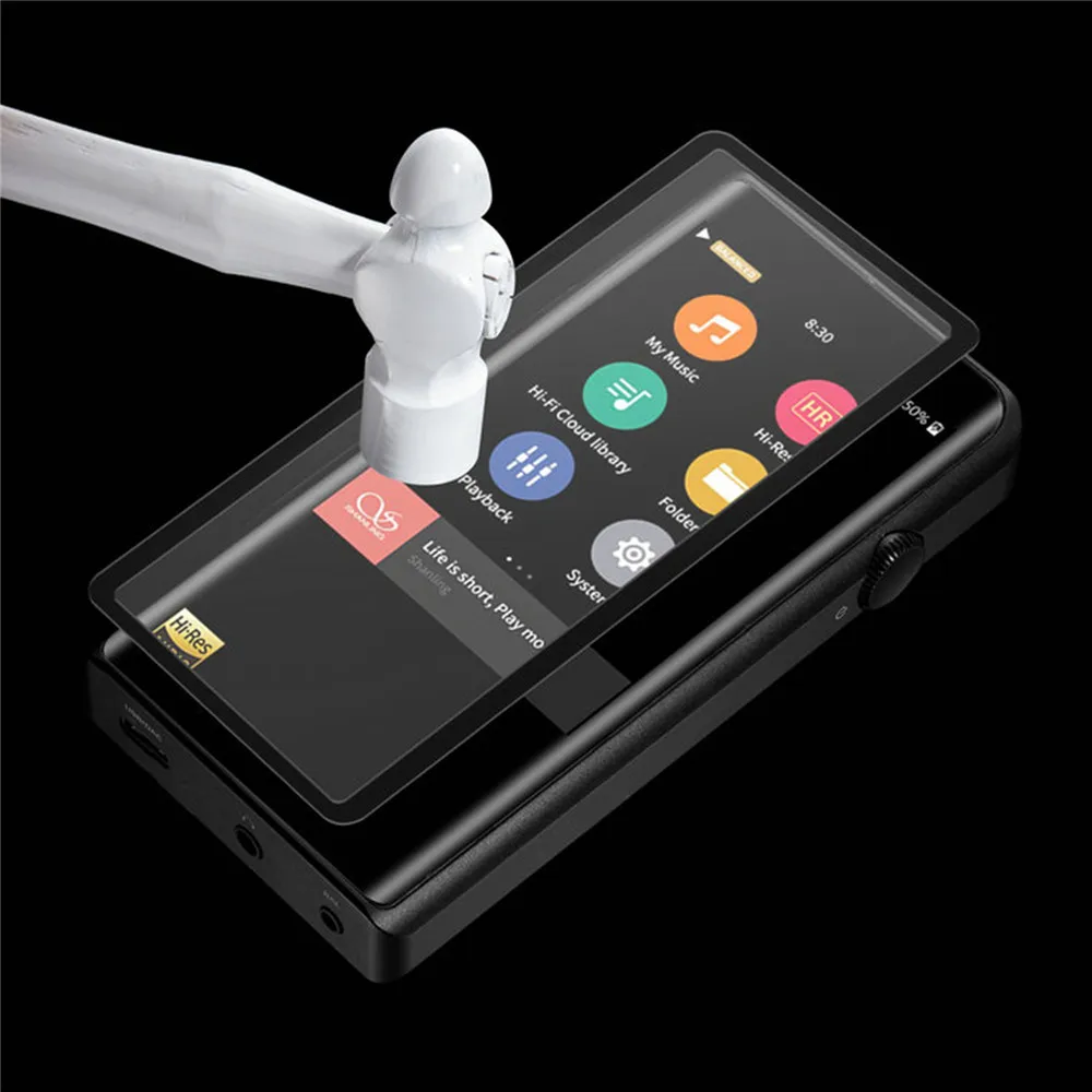 Ударопрочное закаленное стекло с полным покрытием для Shanling M5S HIFI MP3 музыкальный