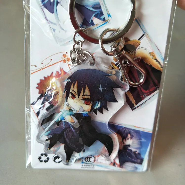 Новинка 2020 акриловый брелок для ключей с аниме Наруто подвеска Какаси прозрачный