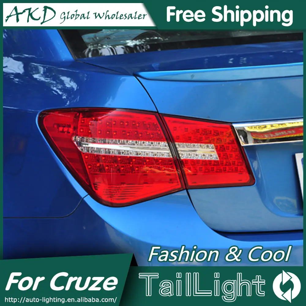 АКД автомобильный Стайлинг для Chevrolet Cruze задний фонарь s Benz Design 2012 светодиодный DRL +