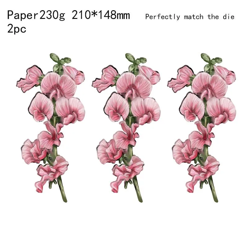 

Маленький красный цветок металлический Трафаретный вырубной штамп соответствующего цвета бумажные матрицы карты Скрапбукинг Сталь ремес...