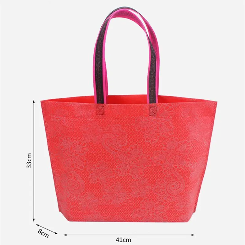Популярная модная женская складная сумка для покупок водонепроницаемая плотная