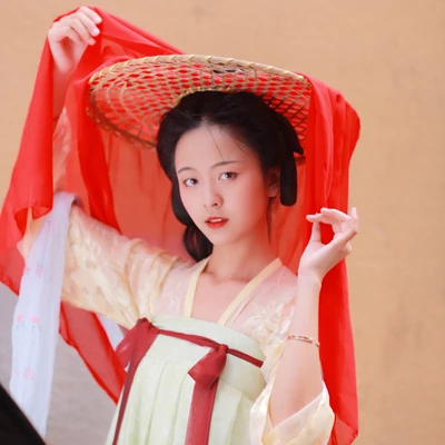 Головные уборы бамбуковый реквизит античная искусственная занавеска и забор