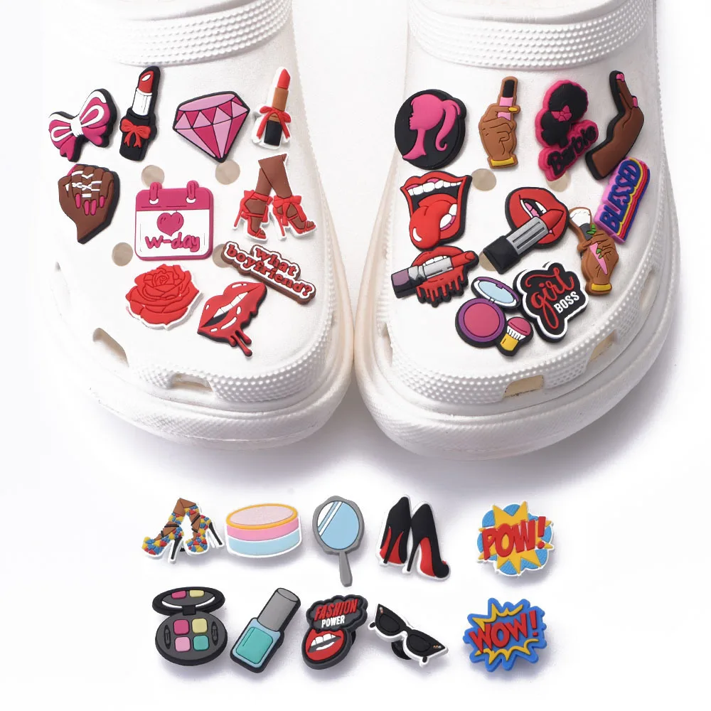 1 шт. новинка 2021 дизайнерские женские Кроксы подвески для обуви аксессуары