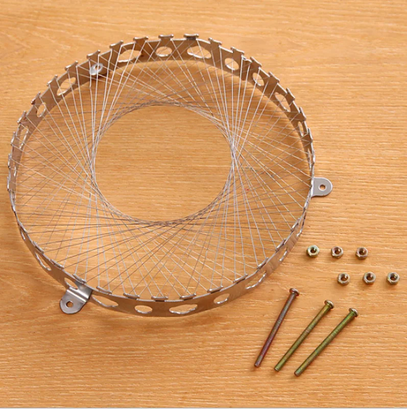 Stainless Steel Gas Cooker Stove Torch Net Windproof Energy Saving Circle Cover Case Mesh Kitchen Accessories | Дом и сад