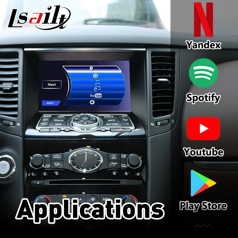 Мультимедийный видеоинтерфейс PX6 4 Гб Lsailt CarPlayAndroid автомобильный навигатор для