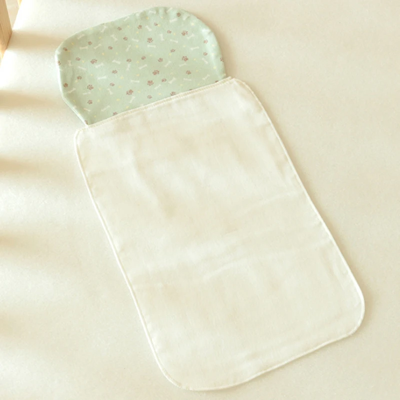 

Sweat Soft Towel Children Cotton Baby Pad Towel 0-3-6-year-old Colored Cotton Baby Increase Gauze Towel Kindergarten