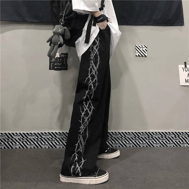 Брюки женские в стиле панк/готика