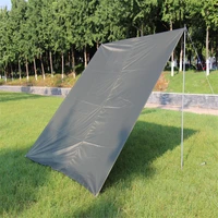 multifunctional waterproof folding sunshade tent camping mat beach ground cloth garden canopy