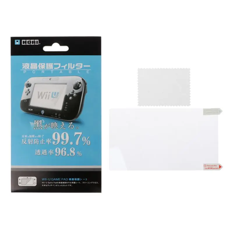 Ультрапрозрачная защитная пленка HD для геймпада Nintendo WII U |