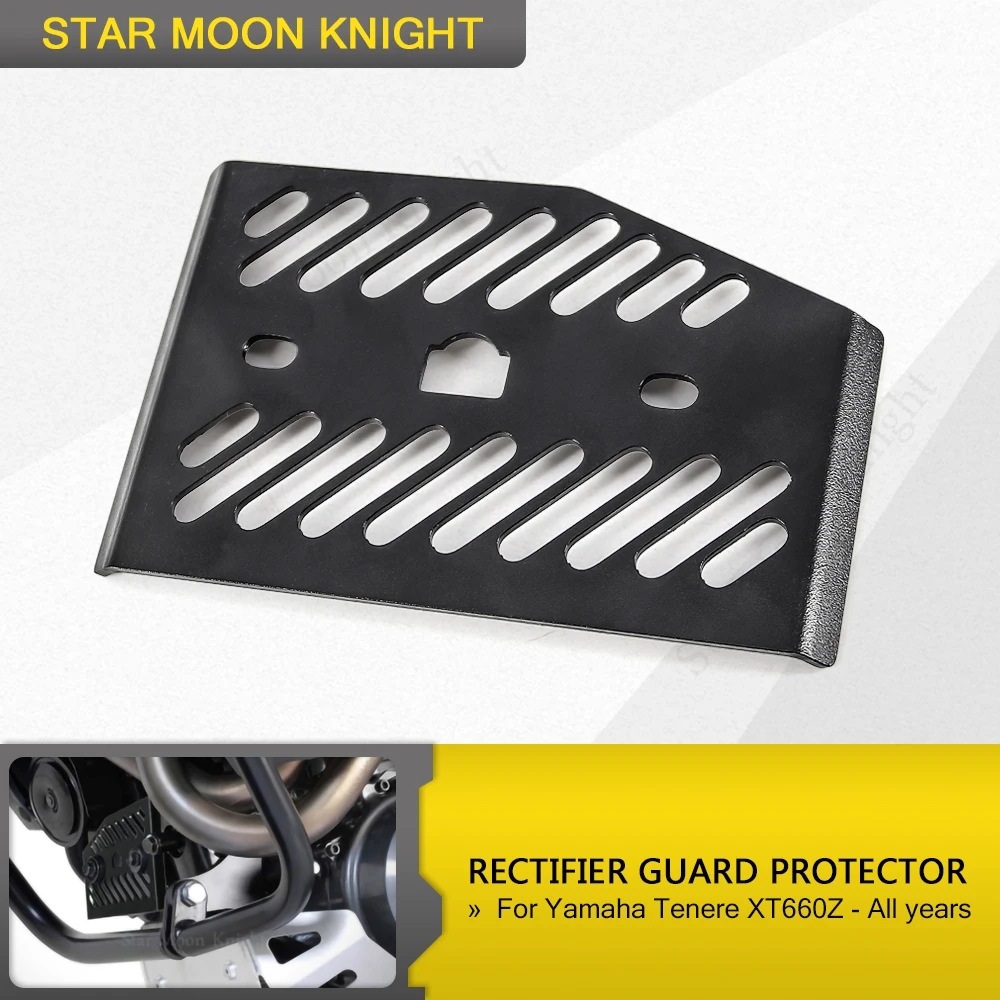 

For Yamaha Tenere XT660Z XTZ 660 All years Motorcycle Regulator Rectifier Guard Protector Cover Protecting Mask Board Baffle