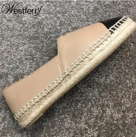 

Fisherman's shoes women's summer 2021 flat-bottomed lazy one-pedal shoes canvas thin section increased thick-soled shoes