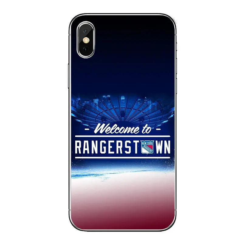 Soft Transparent Shell Covers For Xiaomi Redmi 4X S2 3S Note 3 4 5 6 6A Por Pocophone F1 Mi Ice Hockey new york Rangers |