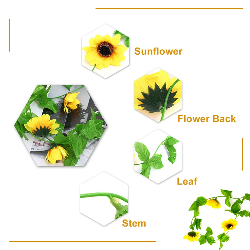 Подсолнух искусственные цветы украшение на День святого Валентина имитация