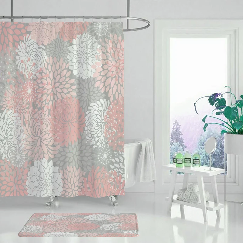 Водонепроницаемая занавеска для душа экрана в ванную комнату товары украшения