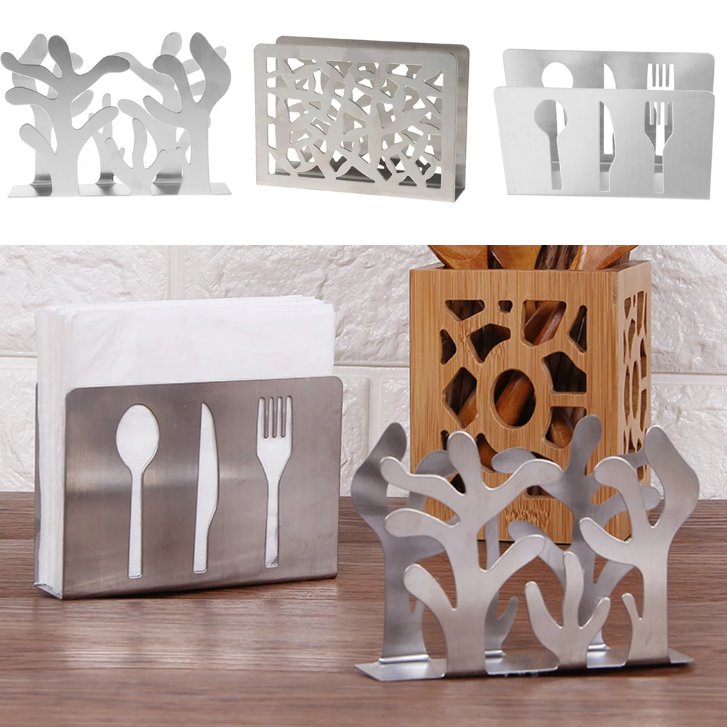 

Dispenser Tissue Rack Napkin Holder Paper Holder For Home Restaurant Party