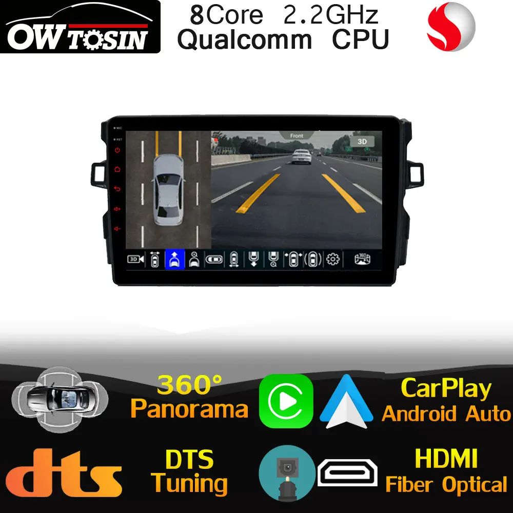 Процессор Qualcomm Android для Toyota Auris E150 Corolla 2006-2012 автомобильное мультимедийное радио GPS