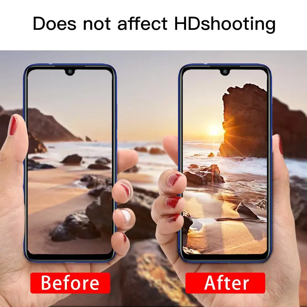 2 Pcs Camera Lens Glass For Xiaomi Redmi Note 9 Pro Max 9S 8T 8 Pro 8A 7 7A Len Tempered Glas HD Protective Film On Xiomi Xiami