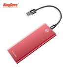 Жесткий диск KingSpec 120 ГБ, 240 ГБ, 500 Гб, портативный внешний SSD жесткий диск для ноутбуков и настольных ПК, USB 3,1, портативный hd