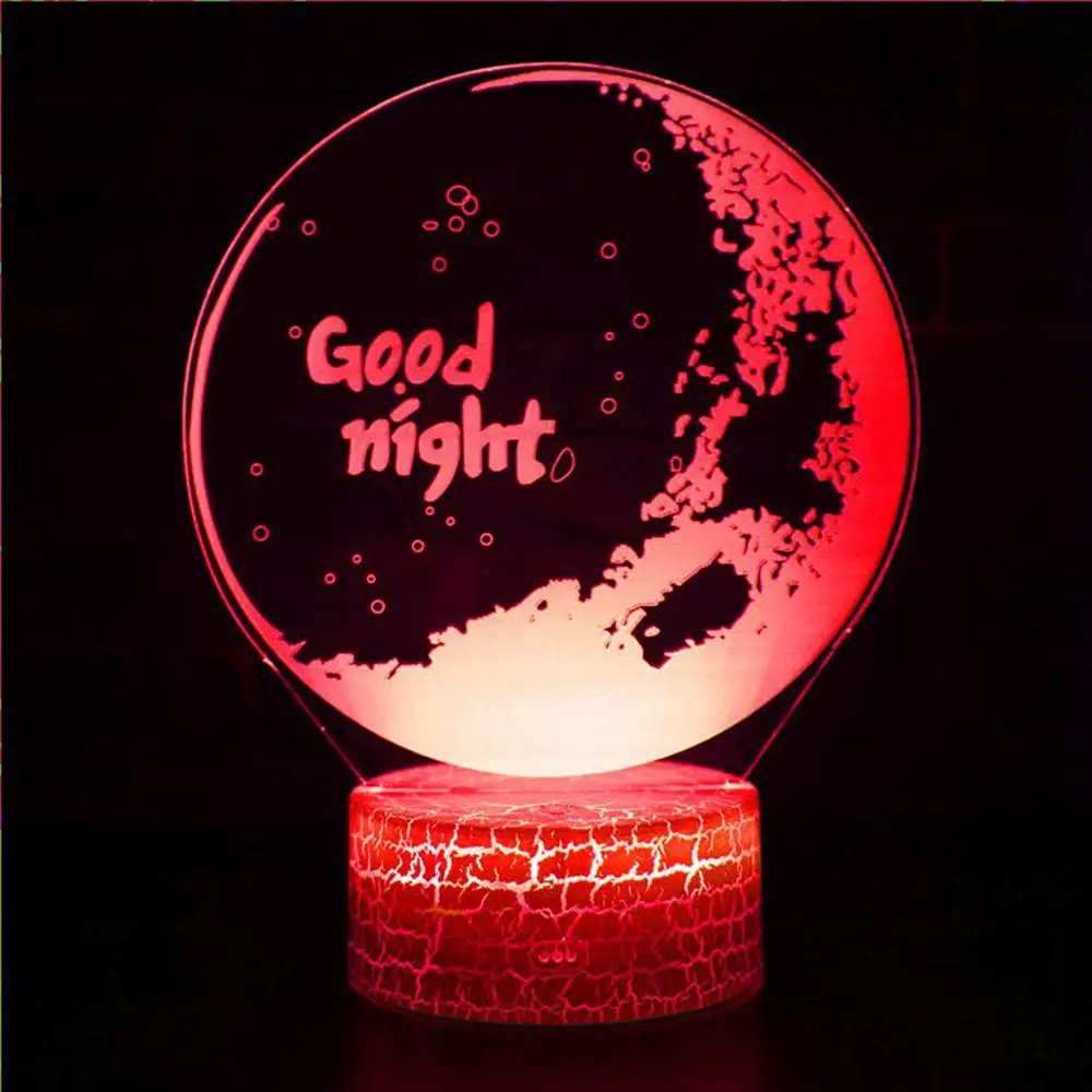 

3D night light colorful remote control 16 colors starry sky galaxy night light children USB night light romantic atmosphere gift