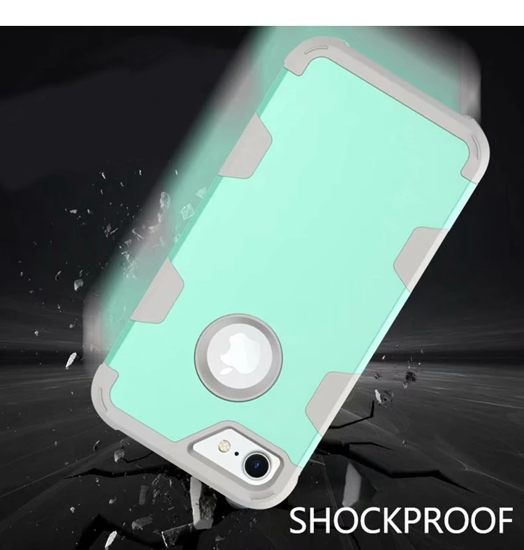 Для Apple iPhone 7 4," гибридный противоударный защитный резиновый силиконовый чехол-накладка для iPhone7
