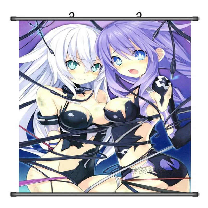Аниме Декоративные Фотографии Нептун Hyperdimension Neptunia Noire фиолетовое сердце и черное