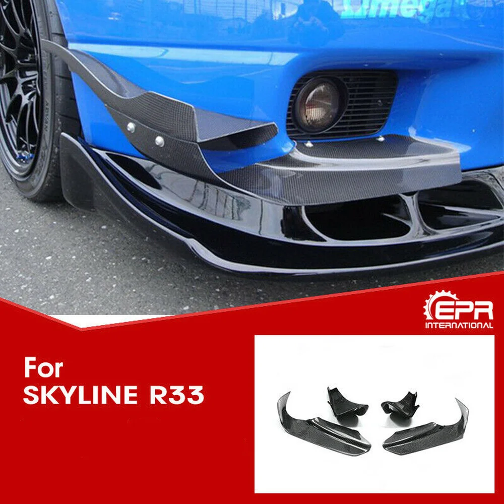 Аксессуары для Nissan Skyline R33 GTR AS Style передний бампер утюжок внешний корпус наборы