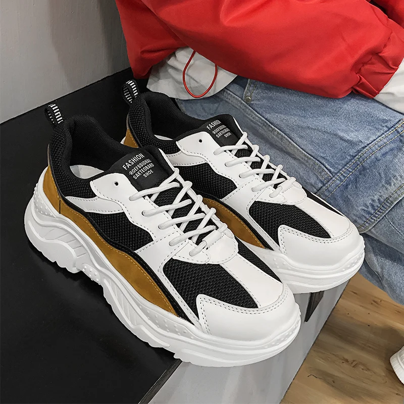 LUONTNOR/Новое поступление Обувь для бега увеличивающая рост Фирменный дизайн