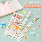 Andstal 6 цветовнабор продолговатый мягкий наконечник Morandi цветной хайлайтер авторучка уникальный мягкий цвет для школы маркер Канцтовары hilighter