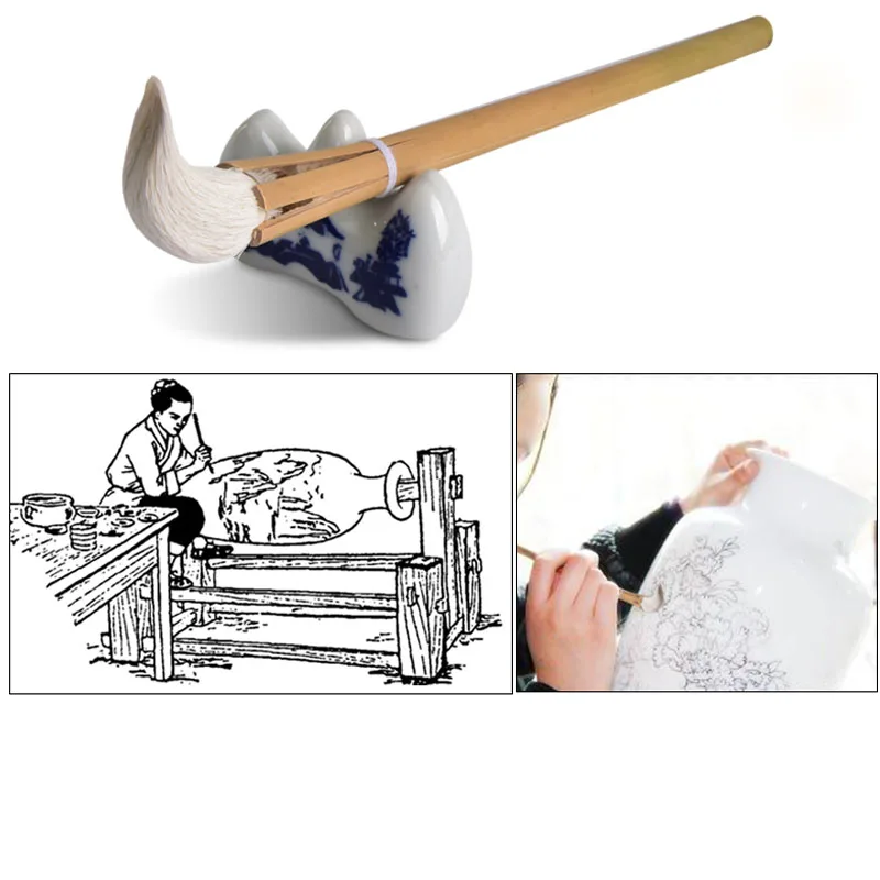 Инструменты для керамики кисть письма в форме курицы рисования под глазурью