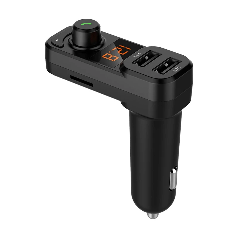 Автомобильный Bluetooth MP3 плеер беспроводной fm передатчик с двумя USB ручными