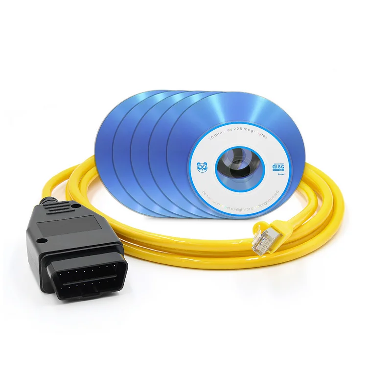 

OBD SCANNER ESYS ENET CODING INTERFACE CABLE with full software For ICOM B MW F-Series