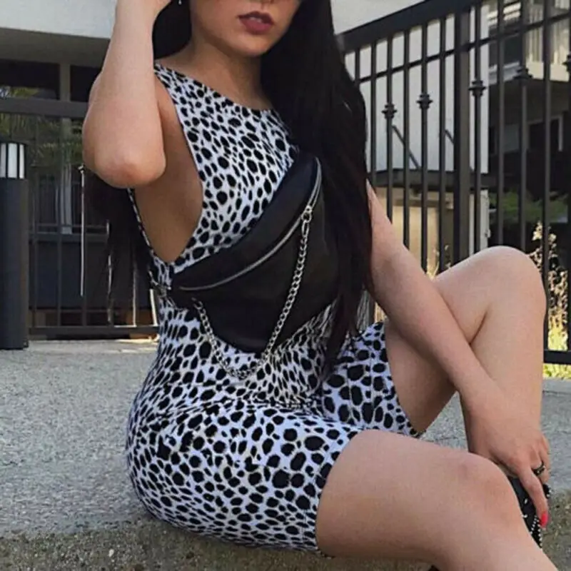 2019 популярный женский боди без рукавов с принтом эластичный купальник верхний